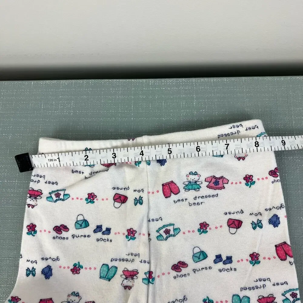 Vintage OshKosh B'gosh Best Dressed Bear Leggings 24 Months USA